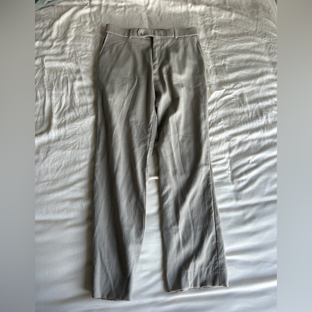 Tailored Men’s Pants Joseph Abboud Beige Dress Pants